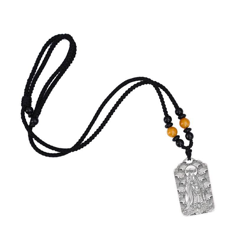 天乙贵人吊坠八字吉神四柱神像本命年项链银挂坠汽车平安吊牌挂件,淘宝优惠券,粉丝福利购,淘宝优惠卷