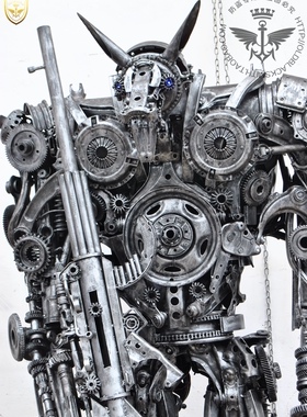 酒吧主题餐厅工业风软装饰摆件