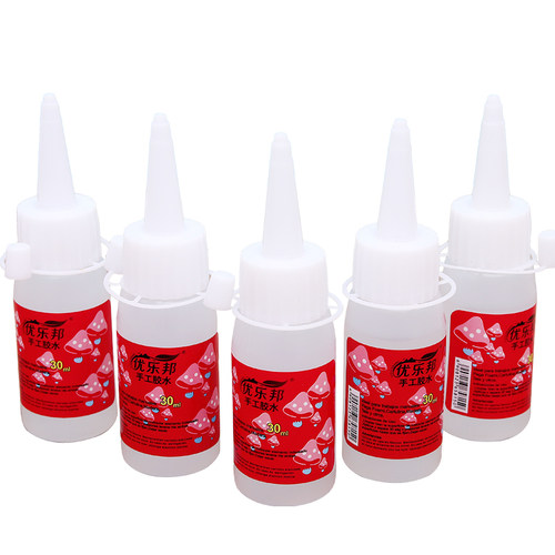 DIY手工胶水 不织布麻绳专用胶水酒精胶保丽宝利龙胶透明胶水 - 图3