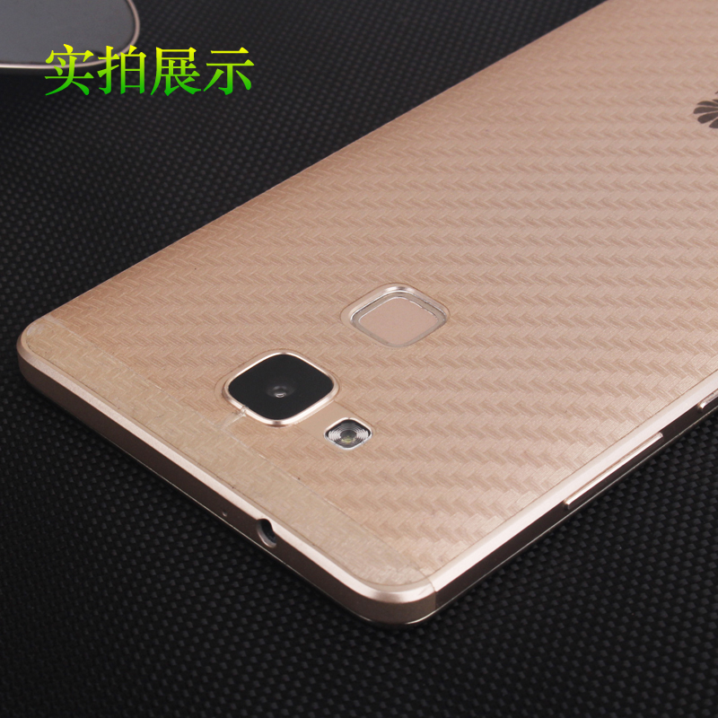 适用于LG V50专用碳纤维保护膜磨砂后壳防刮膜V50 ThinQ后背贴膜网格透气散热半隐形手感好碳纤维耐用电话膜 - 图3