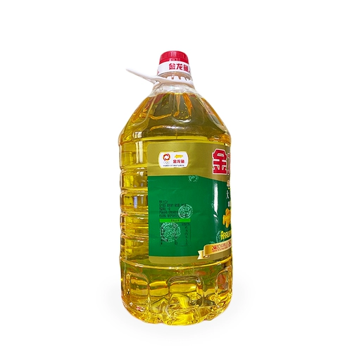 Golden Aurellus не -ротационное соевое масло 5 л. Рафинированная первая неуровневая не -ротационная соевая жареная жареная жареная семья.