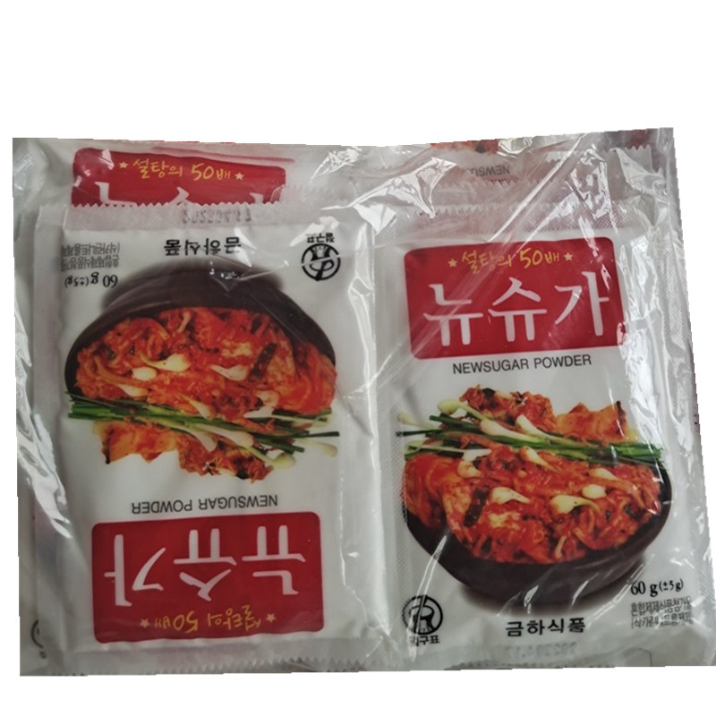 韩国进口甜蜜素60g×20袋 食品用甜味剂韩国糖精腌泡菜辣白菜调料 - 图2