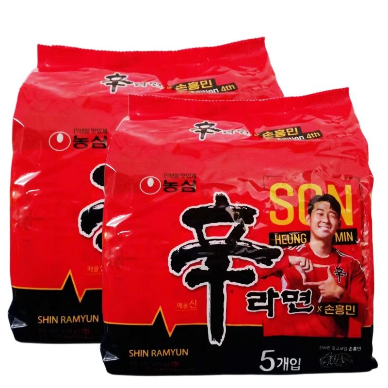 香辣原装进口韩国拉面方便面NX辛拉面辣味辛辣面5袋 辣汤底辛辣面,淘宝优惠券,粉丝福利购,淘宝优惠卷