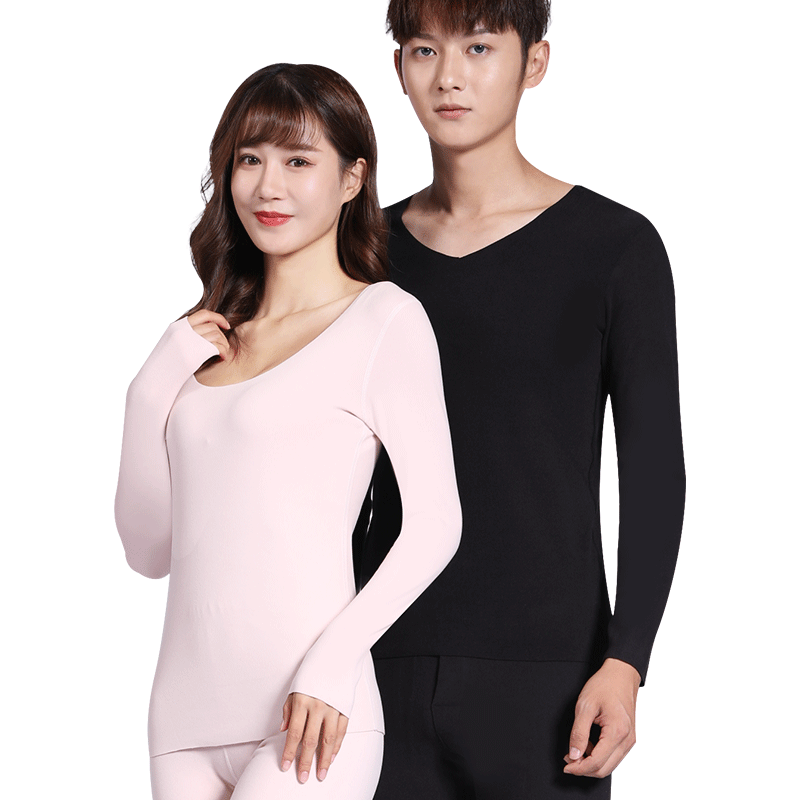 37度恒温德绒保暖内衣女套装男秋衣 奥亚维保暖套装