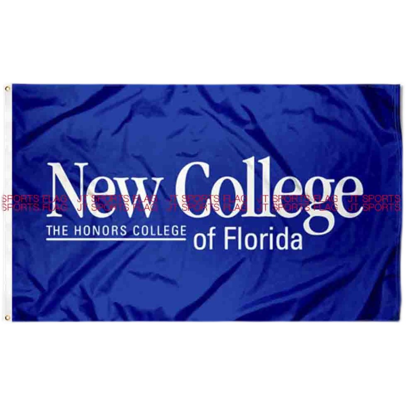 NCAA佛罗里达州新学院旗帜队旗定做New College of Florida Flag - 图0