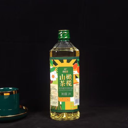 谛品居油你甄好山茶橄榄油伴手礼食用油1L*1瓶礼盒-图3