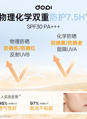 Dopi悦色防晒美白持妆粉底液