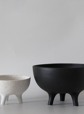 中式侘寂风禅意大口日式民宿花瓶