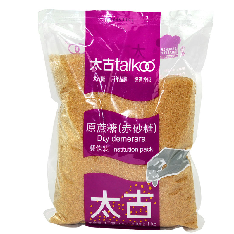 包邮Taikoo/太古包装原蔗糖1000克蔗香金砂糖1kg×2包甘蔗糖2袋 - 图1