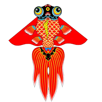 新款风筝金鱼风筝成人风筝初学者新款风筝大人专用风筝轮送一 虎窝淘