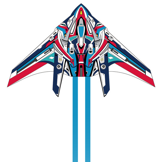 春健潍坊风筝儿童微风易飞2025新款大小号战斗飞机大人专用轮盘