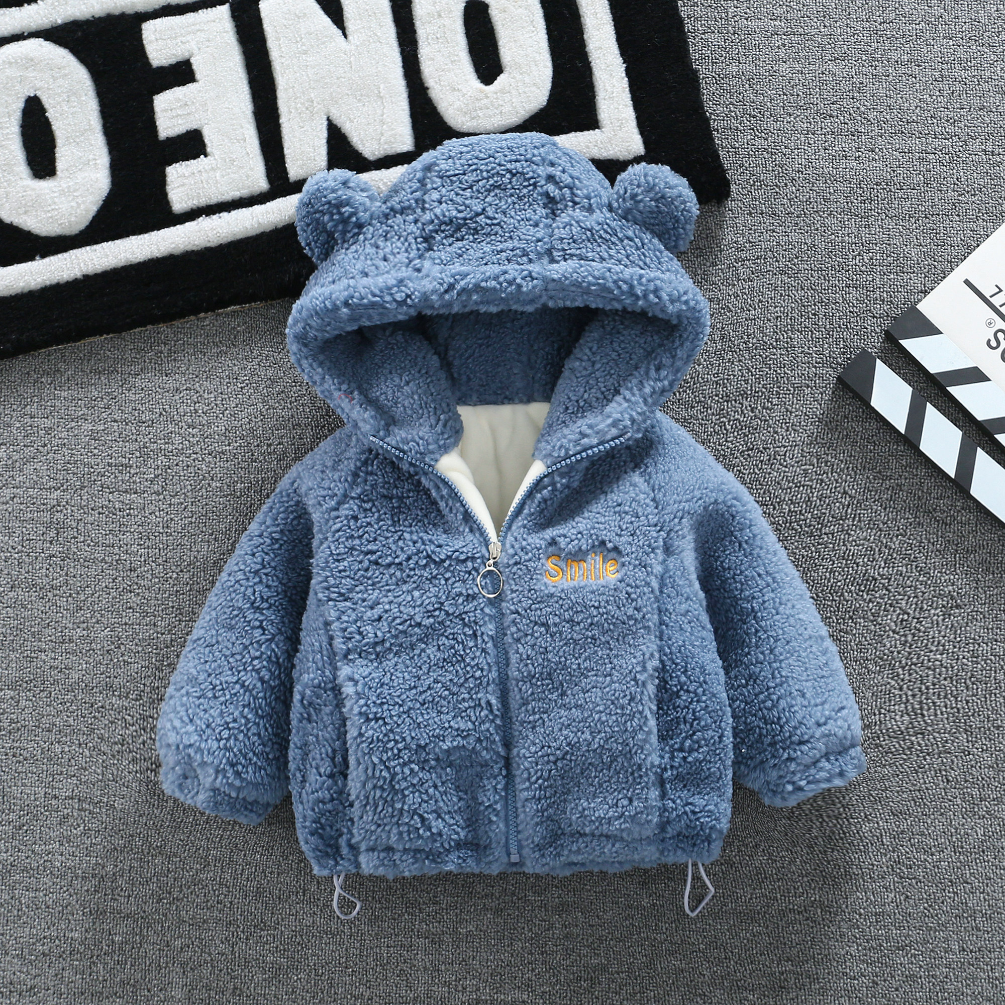 儿童冬装外套2025秋冬季宝宝衣服卡通婴儿男童女童加绒加厚毛毛衣,淘宝优惠券,粉丝福利购,淘宝优惠卷