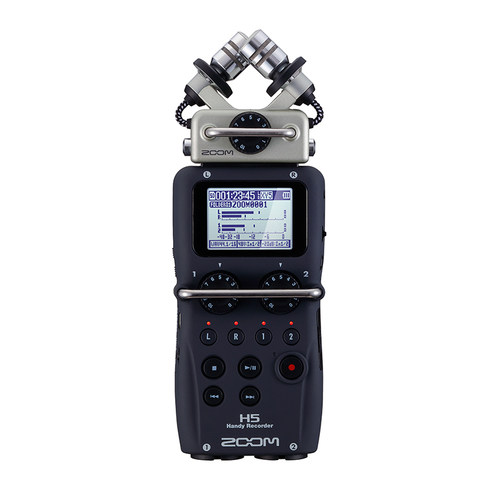 ZOOM H5 专业立体声数码录音笔/机采访单反微电影婚礼话筒USB声卡 - 图3