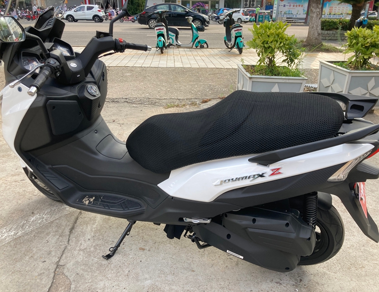 适用三阳巡弋300坐垫套 摩托车九妹joymax z300防晒网座套座垫套 - 图1