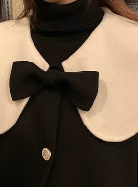 新款装饰假领子复古暗黑夸张长