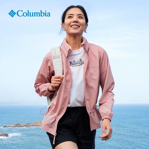 哥伦比亚Columbia户外女UPF50防紫外线拒水防晒衣WR8791/WR3683 - 图1