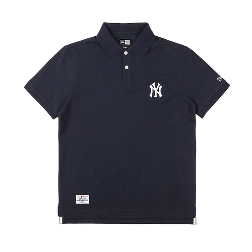 2025春夏NewEra纽亦华男女MLB潮流POLO衫NY棉质LA短袖T恤12848783 - 图3