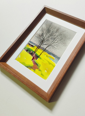 手绘家居可定制风景画品味画廊
