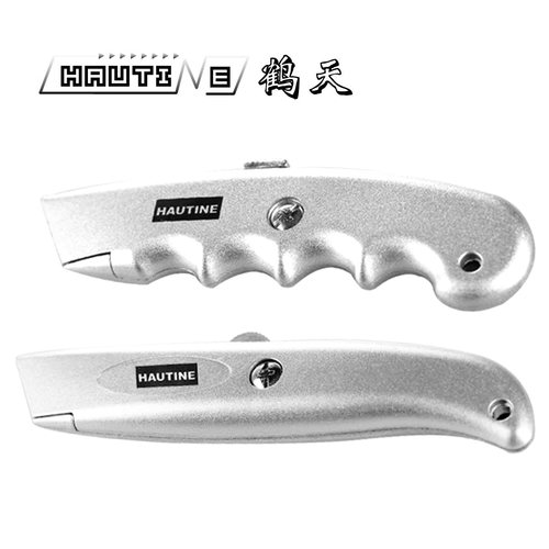 鹤天德国 美工刀金属 重型美工刀大号割刀壁纸开箱工具刀梯形刀 - 图2