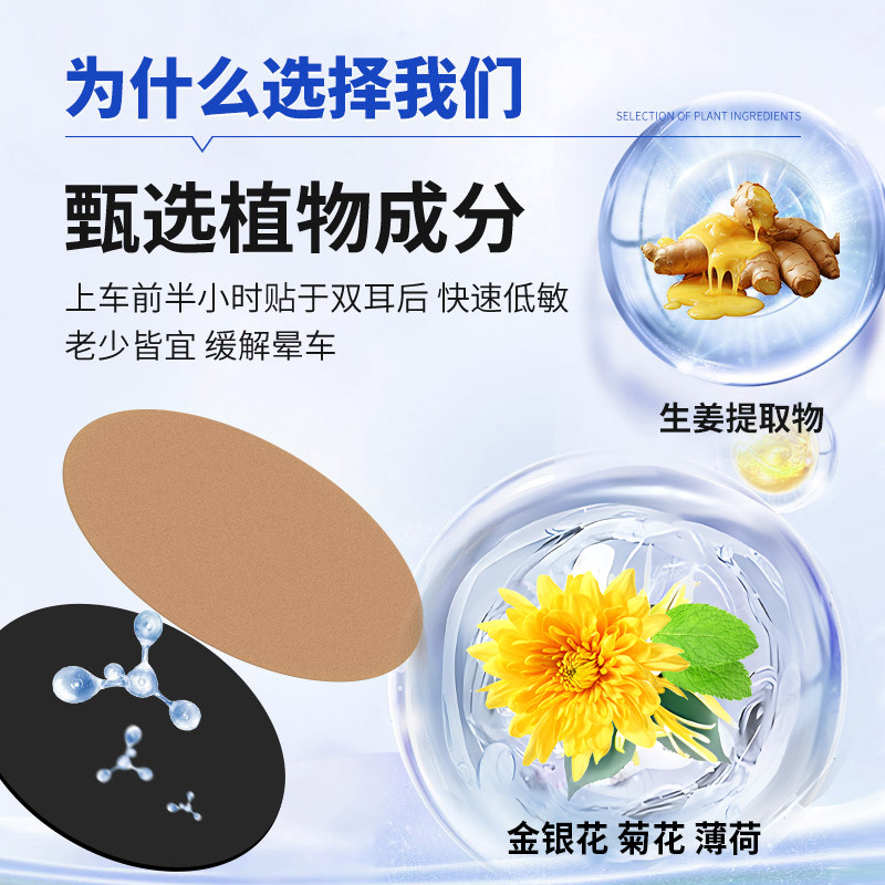 广药白云山晕车贴儿童成人宝宝小孩耳后防吐必晕车晕船晕机备神器,淘宝优惠券,粉丝福利购,淘宝优惠卷