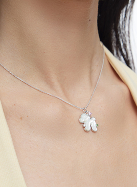 FWISH飞未夕贝母泰迪项链