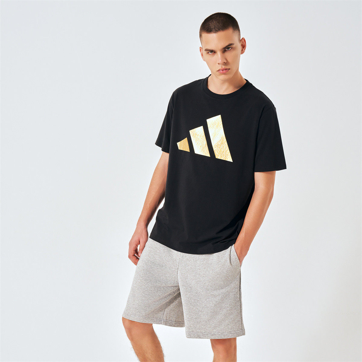 【自营】Adidas/阿迪达斯 TAEKWONDO男子运动舒适透气休闲短袖T恤,淘宝优惠券,粉丝福利购,淘宝优惠卷