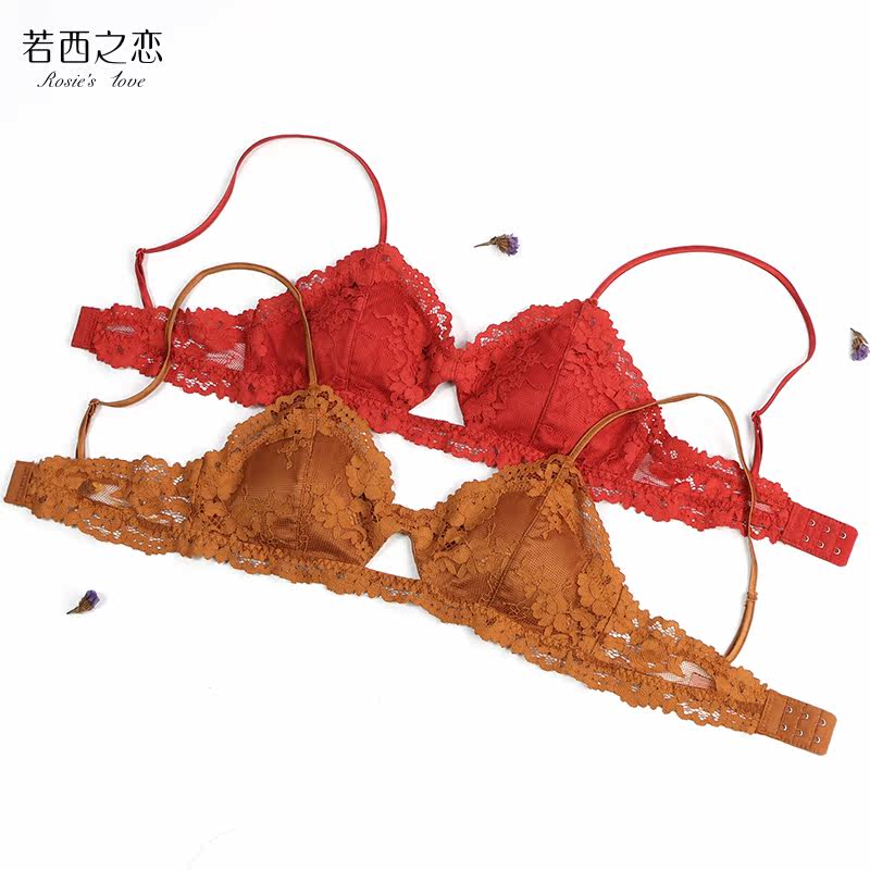 若西之恋薄款无钢圈小胸聚拢文胸 若西之恋文胸