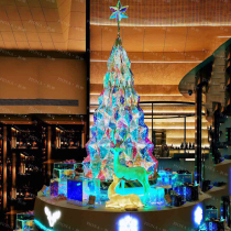Christmas Gigantic Christmas Tree Acrylic PVC Luminous Decoration Beauty Chen Shang Square Decoration Scene Arrangement
