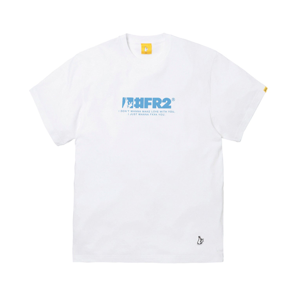 小众潮牌 #FR2 OG Logo T-shirt 男女情侣圆领宽松短袖T恤 - 图0