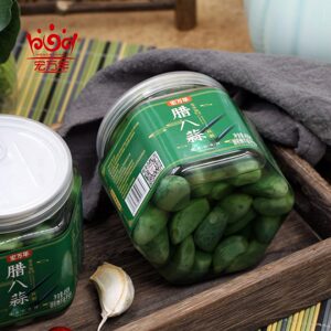 金乡宏万年正宗翡翠腊八蒜蒜瓣绿蒜泡蒜糖醋蒜紫皮大蒜腌制糖蒜