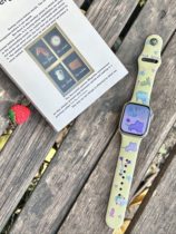 Moronfinder Original Design Double-sided Printed Iwatch Silicone Strap Suitable for applewatchs9