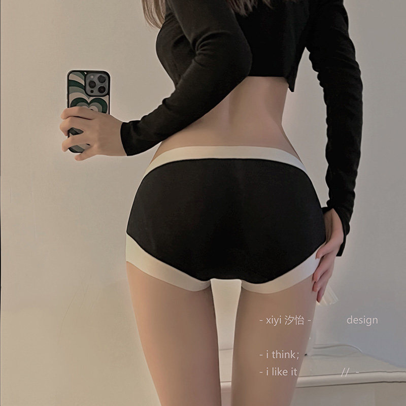 柔软无感60莫代尔高颜值纯欲生内裤 汐怡内裤