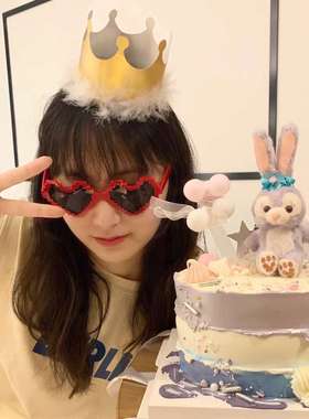 网红同款舞会个性拍照道具墨镜