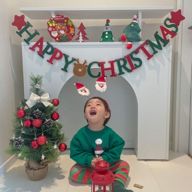 ins风新款圣诞字母毛毡装饰拉花新年装饰用品气氛道具拉旗,淘宝优惠券,粉丝福利购,淘宝优惠卷