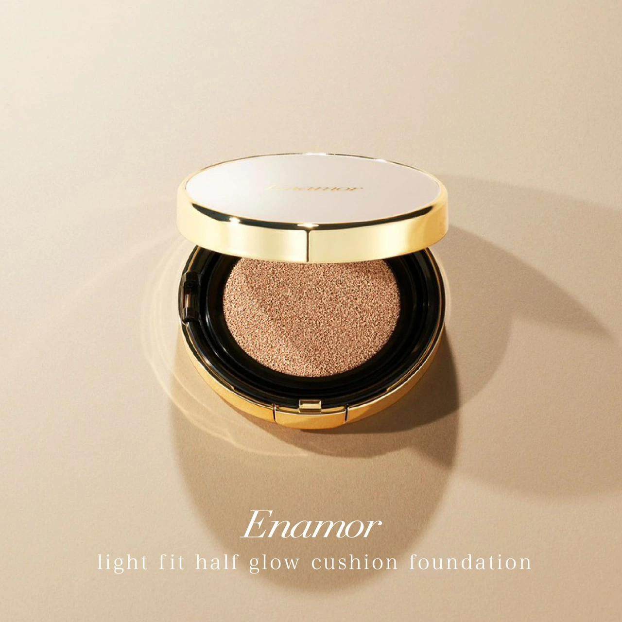 Enamor气垫粉底液 轻薄服帖毛孔修饰防晒 惠理子KAJIERI品牌,淘宝优惠券,粉丝福利购,淘宝优惠卷