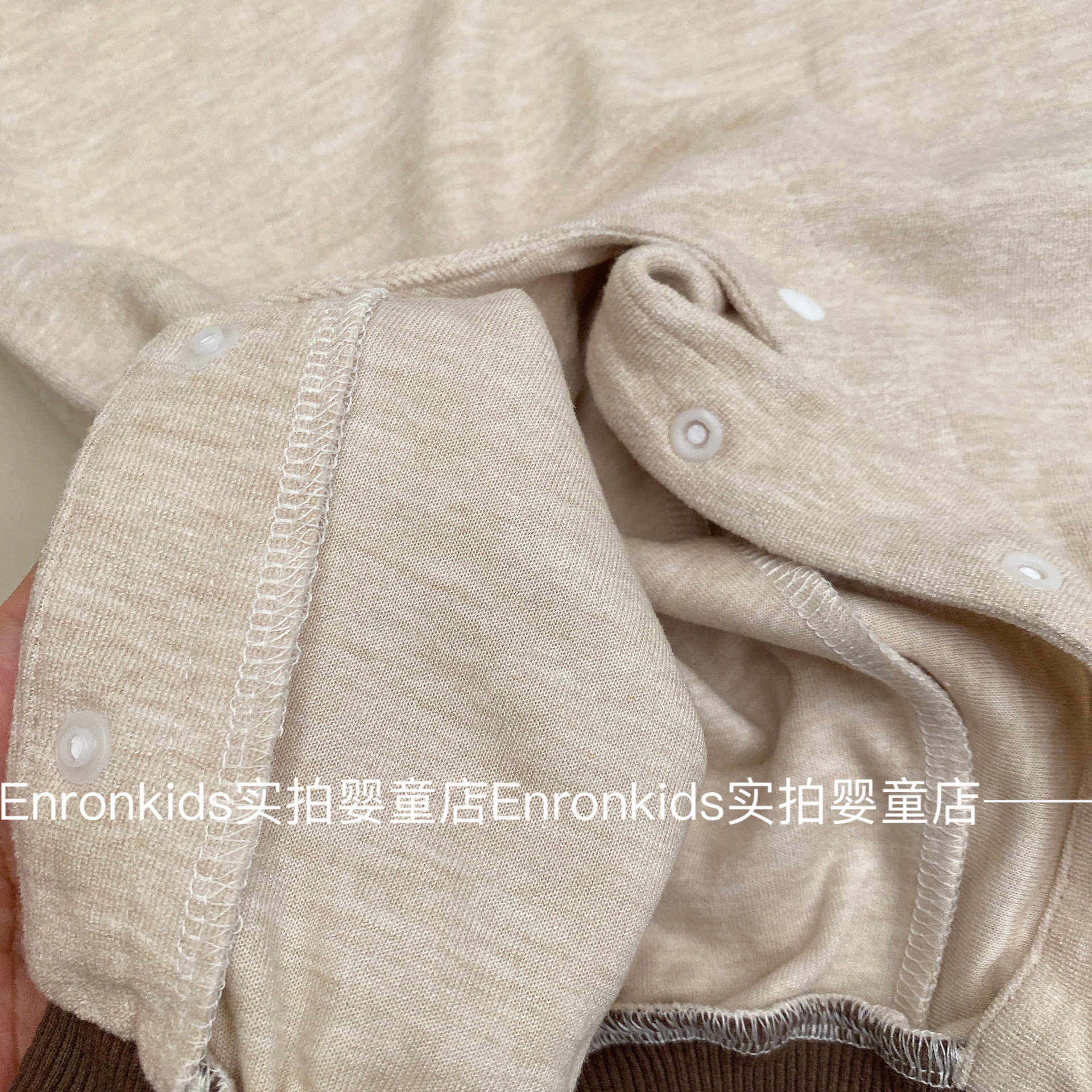 婴儿外出服秋季宝宝包屁衣2024秋款衣服韩版童装婴童熊头连体哈衣 - 图2