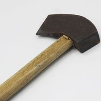 Round Head Hammer Hammer old stone artisan flat head mine hammer square head hammer hand hammer hammer head wood handle iron hammer forged stone workhammer