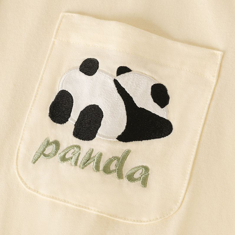 情侣夏薄款短袖纯棉2023年新款睡衣 pinksea内衣睡衣/家居服套装