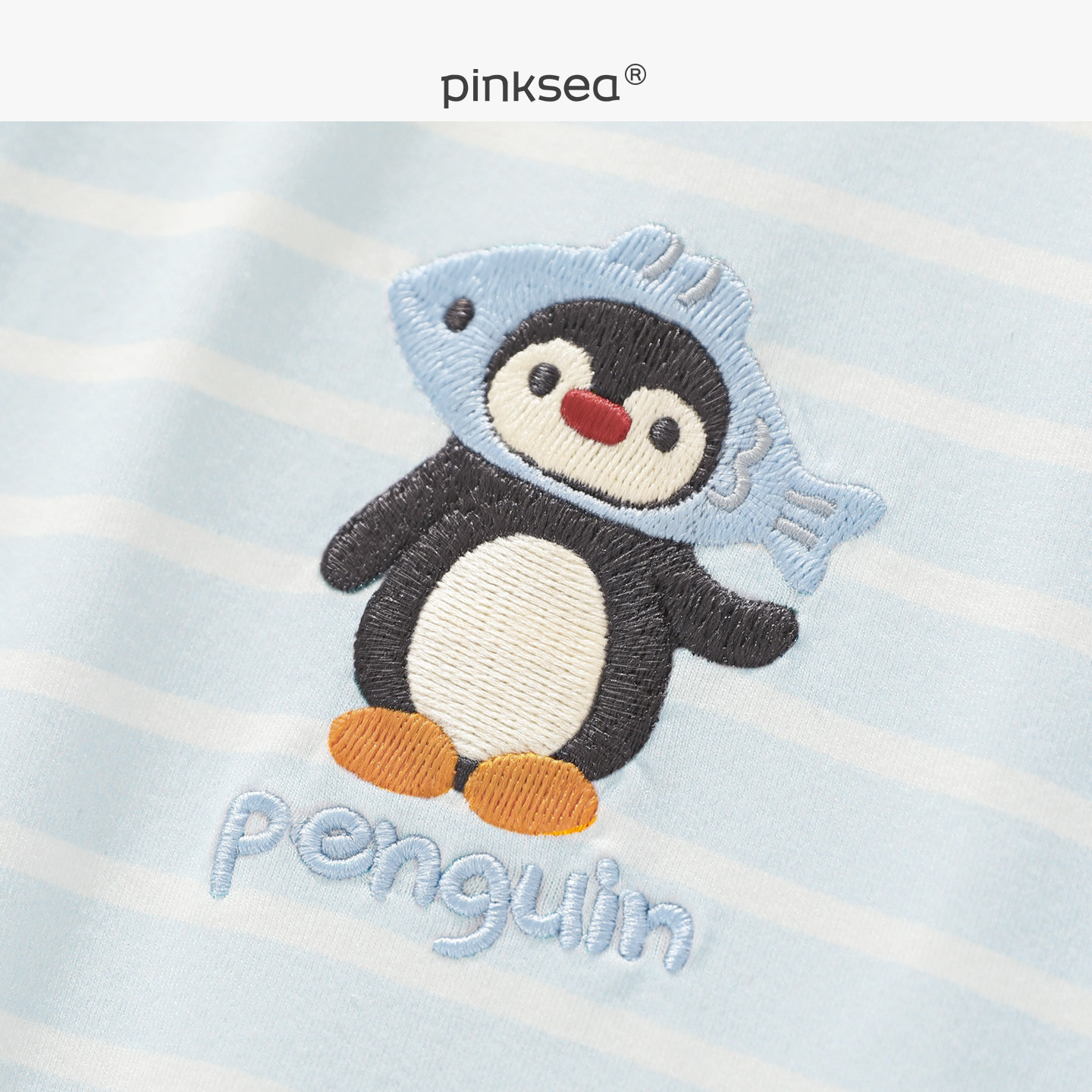 Pajamas for women, autumn and spring pure cotton long-sleeved blue home clothes