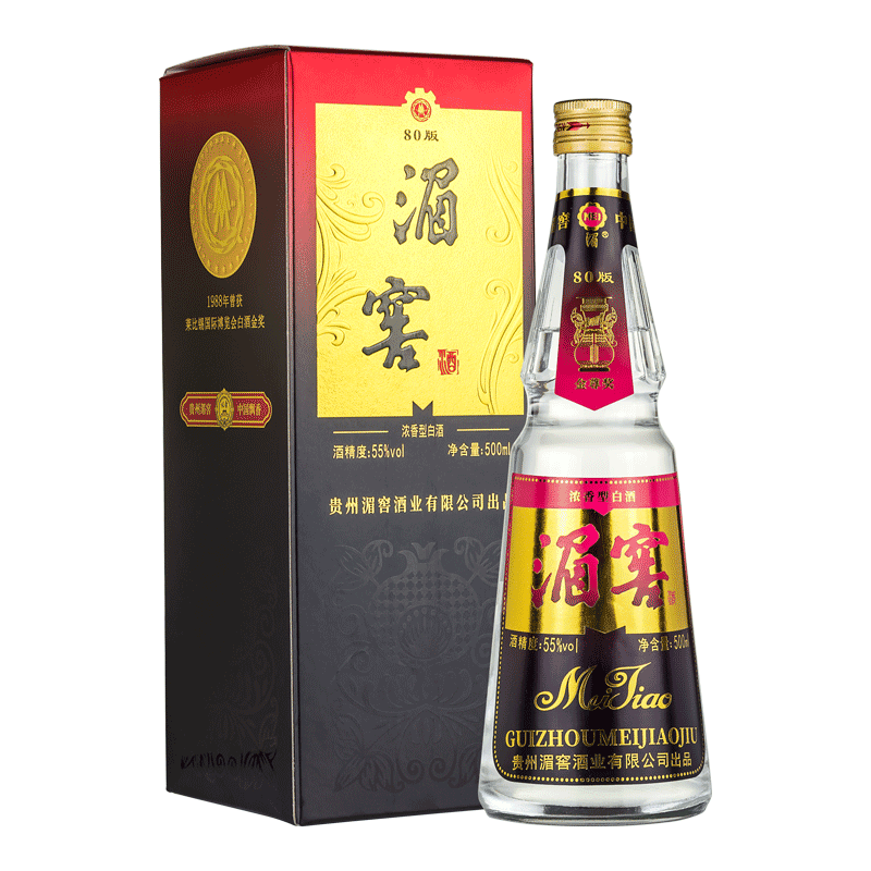 湄窖 老酒80版  55度浓香 500ml*6原整箱装 粮食白酒 - 图0