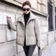 Genuine leather sheepskin goose down jacket loose leather jacket for women
