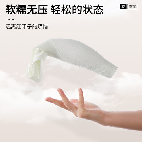 美背内衣女小胸聚拢无痕无钢圈胸罩舒适裸感固定杯一体式背心文胸 - 图2