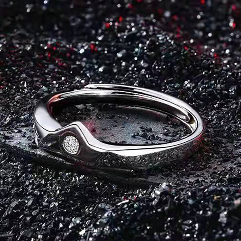 官方正品s925破云周边adagio对戒 欧莲宝戒指/指环