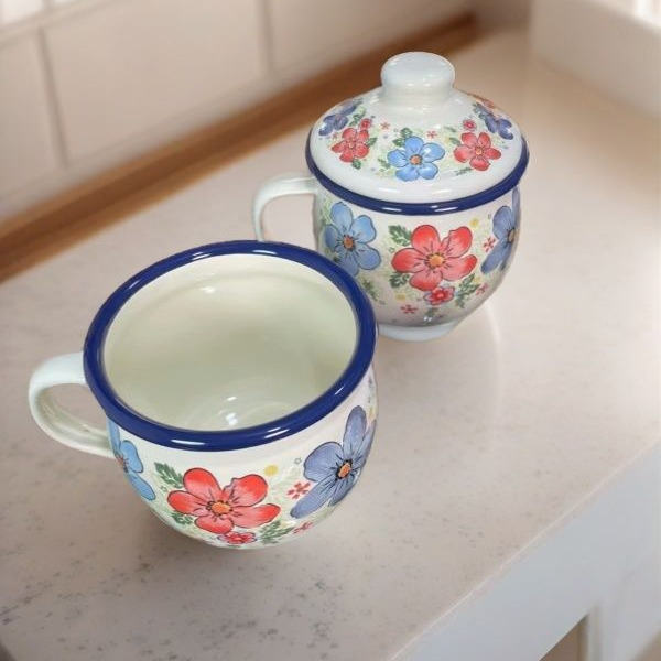 新品出口珐琅搪瓷特厚小杯牛奶杯咖啡杯茶杯大肚杯可爱耐高温 - 图2