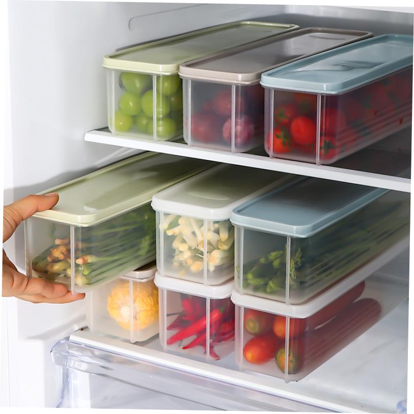 kitchen food container plastic cabinet storage box fridge