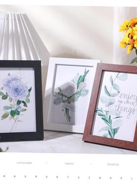 poster , photo , wooden art picture frame, square相框/画框