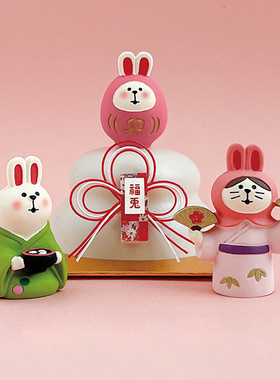 2023兔年福气小摆件福兔
