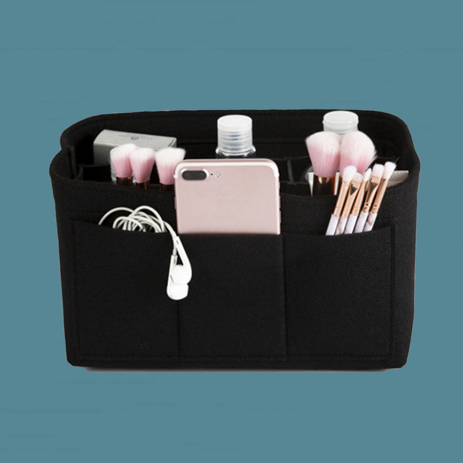 2025毛毡布内胆包化妆包手机女士毛毡化妆品收纳整理毛毡包中包,淘宝优惠券,粉丝福利购,淘宝优惠卷