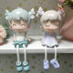 Décoration créative en résine pour une famille de trois personnes