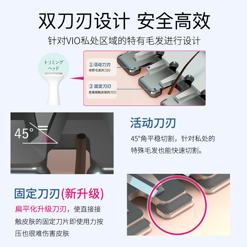  Panasonic松下海外女士脱毛/剃毛器